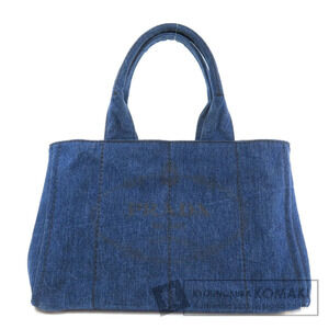 Prada Canapa Tote Bag Denim